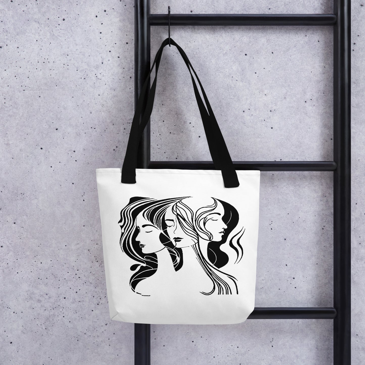 Friends Graphic Print Tote Bag