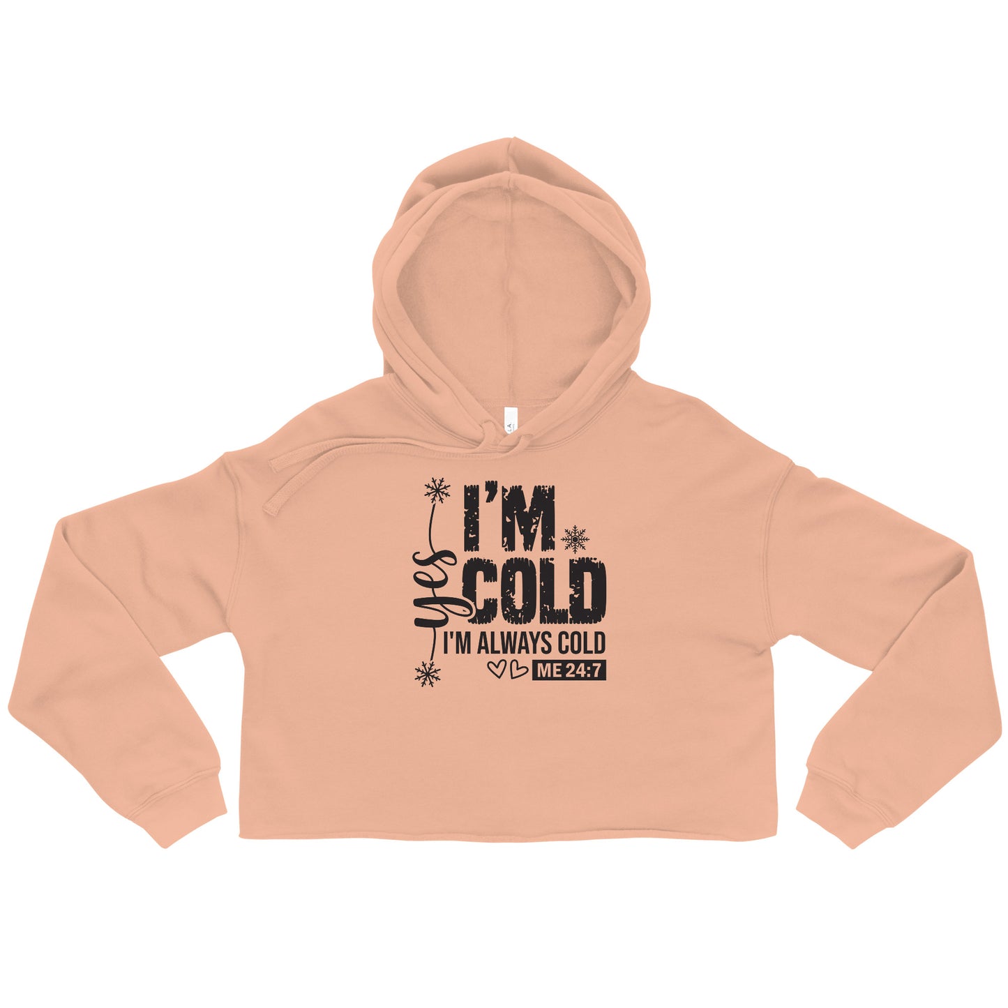 Women's Crop Top Pullover Hoodie