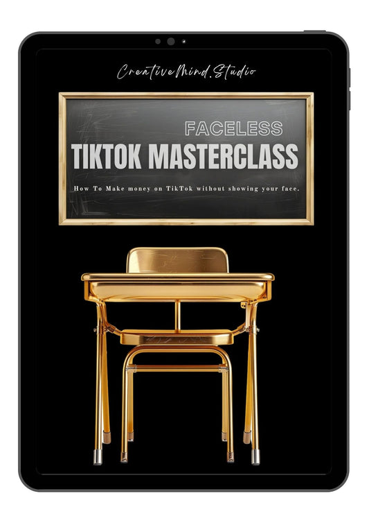 Faceless TikTok Masterclass | eBook w/ PLR
