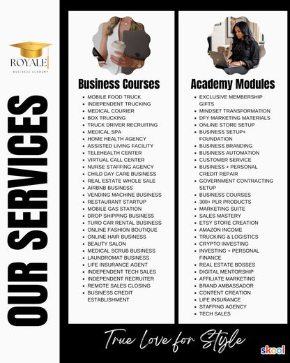 ROYALE BUSINESS ACADEMY