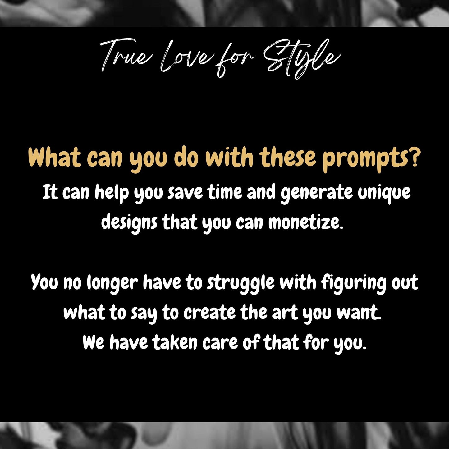 AI Art Fillable Prompt Guide Bundle – Fashionable Black Woman Portraits