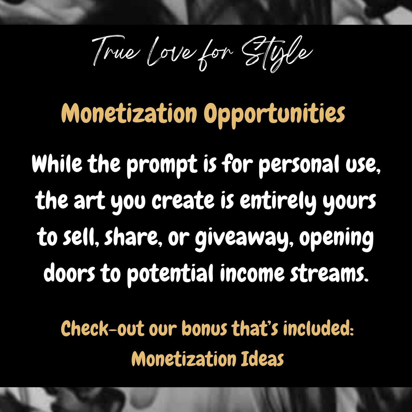 AI Art Fillable Prompt Guide Bundle – Fashionable Black Woman Portraits
