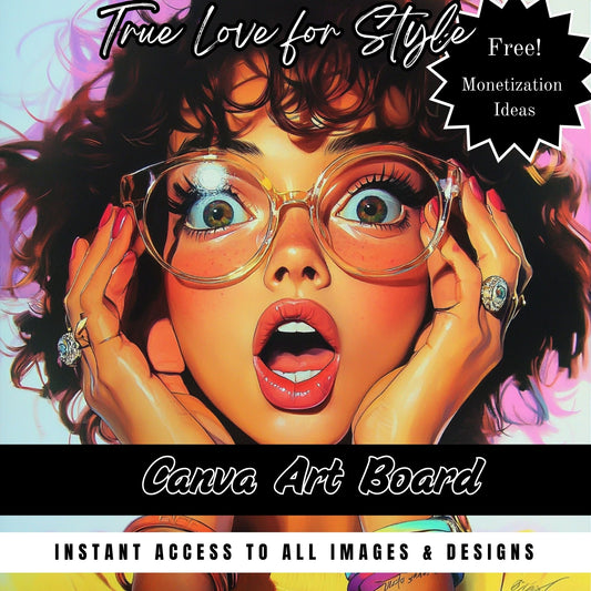 Canva Design Art Board | Instant Access to Designs and Images