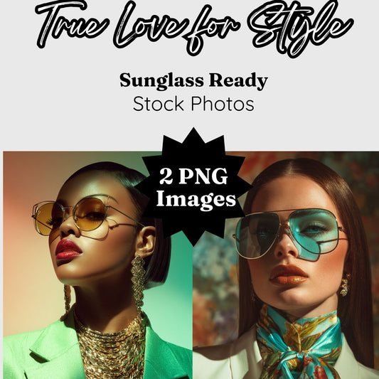 Sunglass Ready | 2 Stock PNG Images