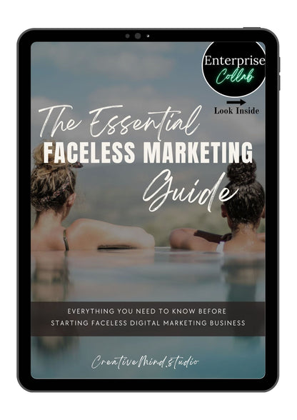 The Essential Faceless Marketing Guide | eBook w/ PLR