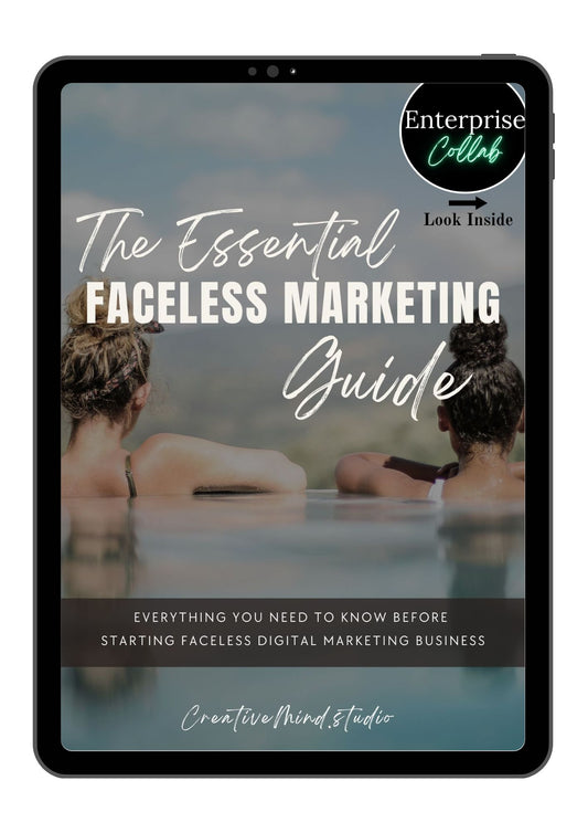 The Essential Faceless Marketing Guide | eBook w/ PLR