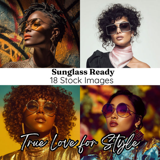 Sunglass Ready | 18 High Resolution PNG Images