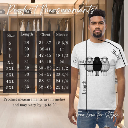 Classic Adult T-shirt, Black Sheep Graphic