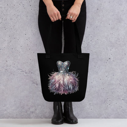 Women’s Tote Bag, Fashion Couture Graphic