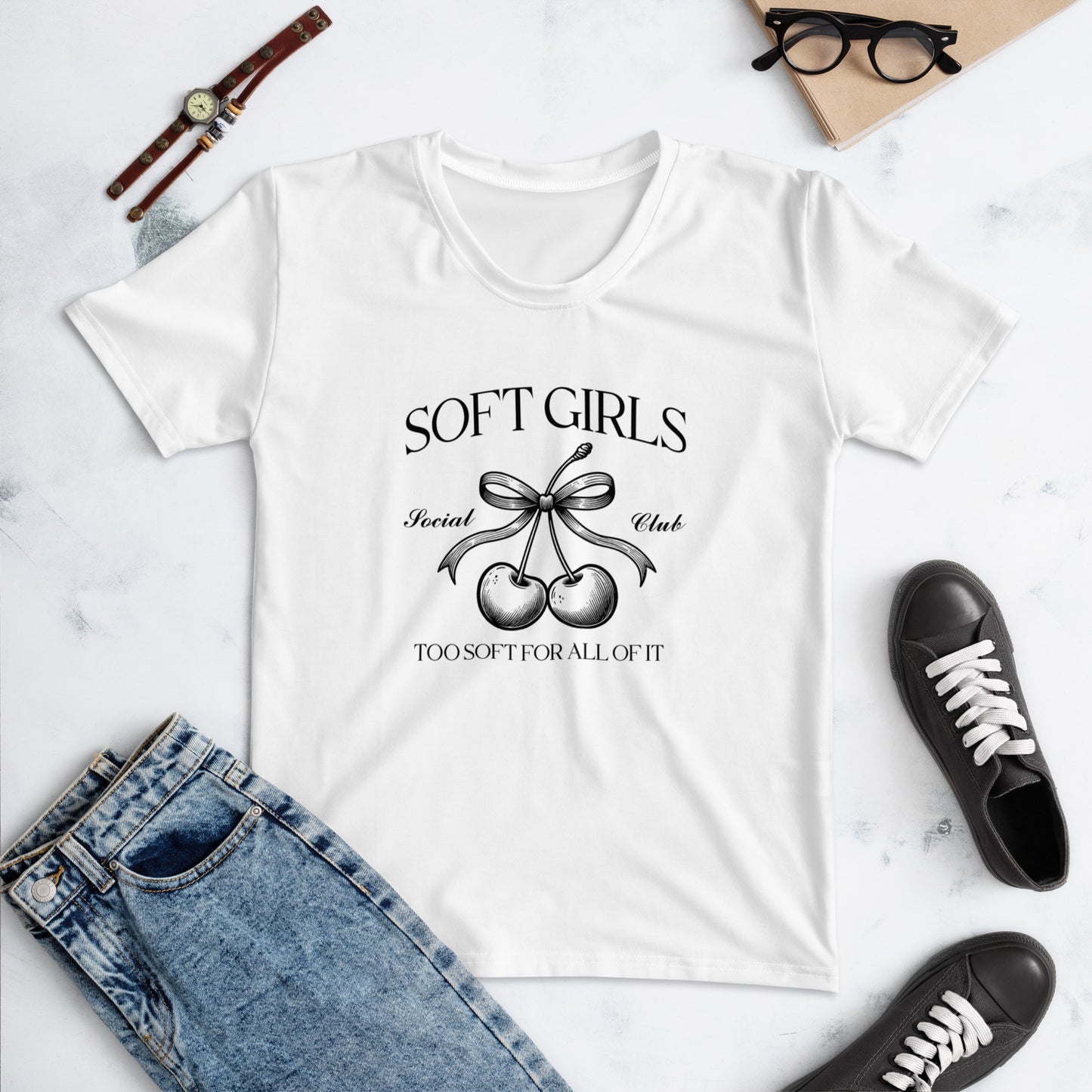 Women's Casual Soft Girl Fashion Top