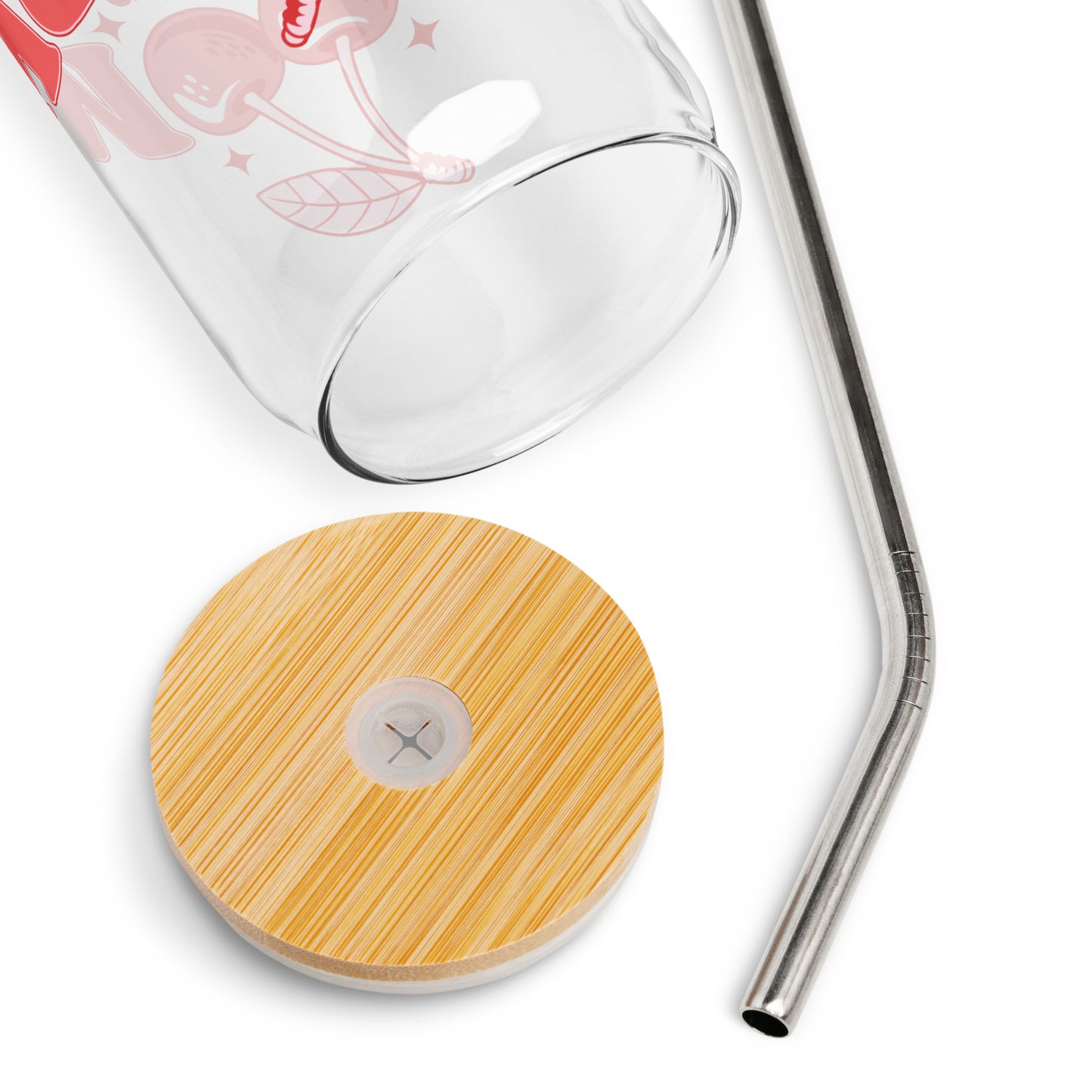 Can-shaped Glassware Moody AF Graphic