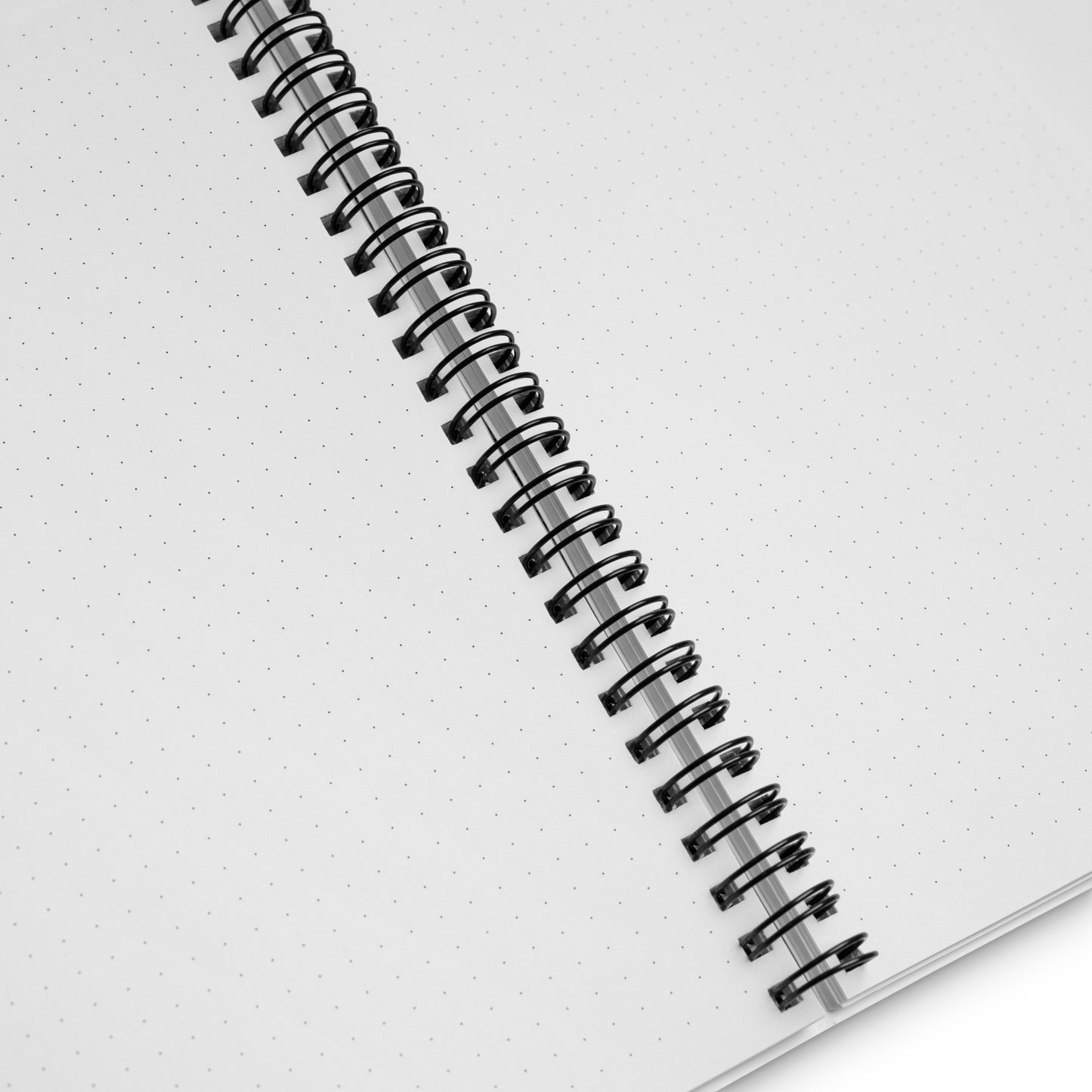 Journal Notebook Spiral Metal Binding, 140 Dotted Pages Soft Cover, Vintage Map Graphic