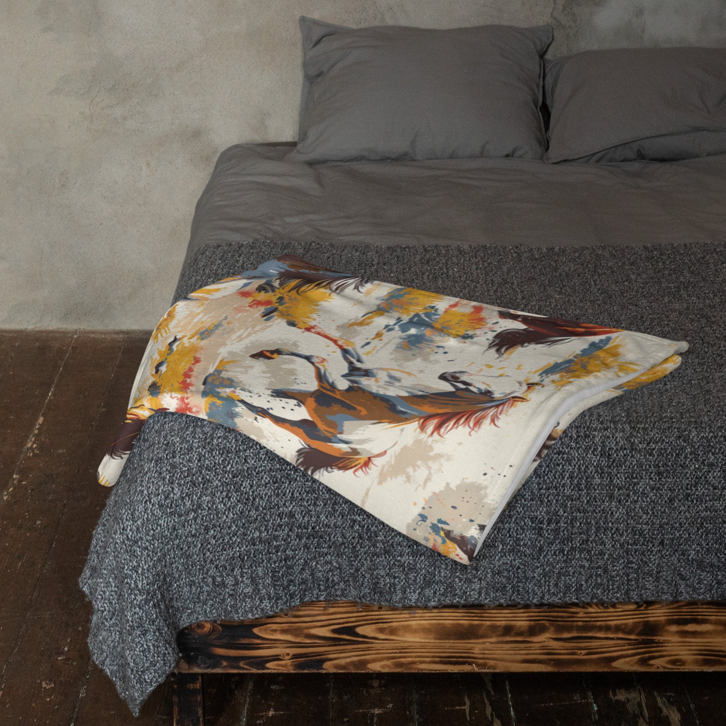 Throw Blanket, Wild Horses