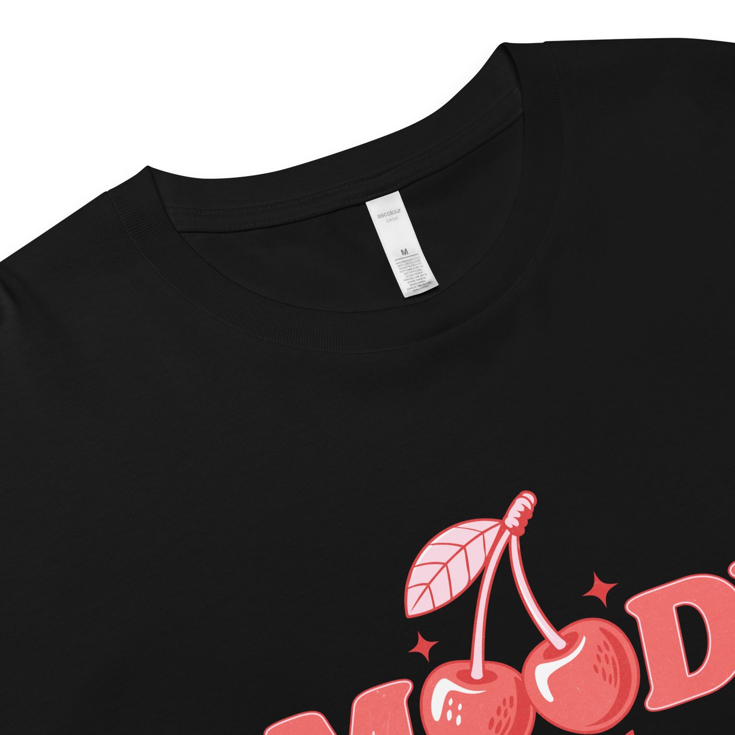 Women’s Crop Top, Moody AF Graphic
