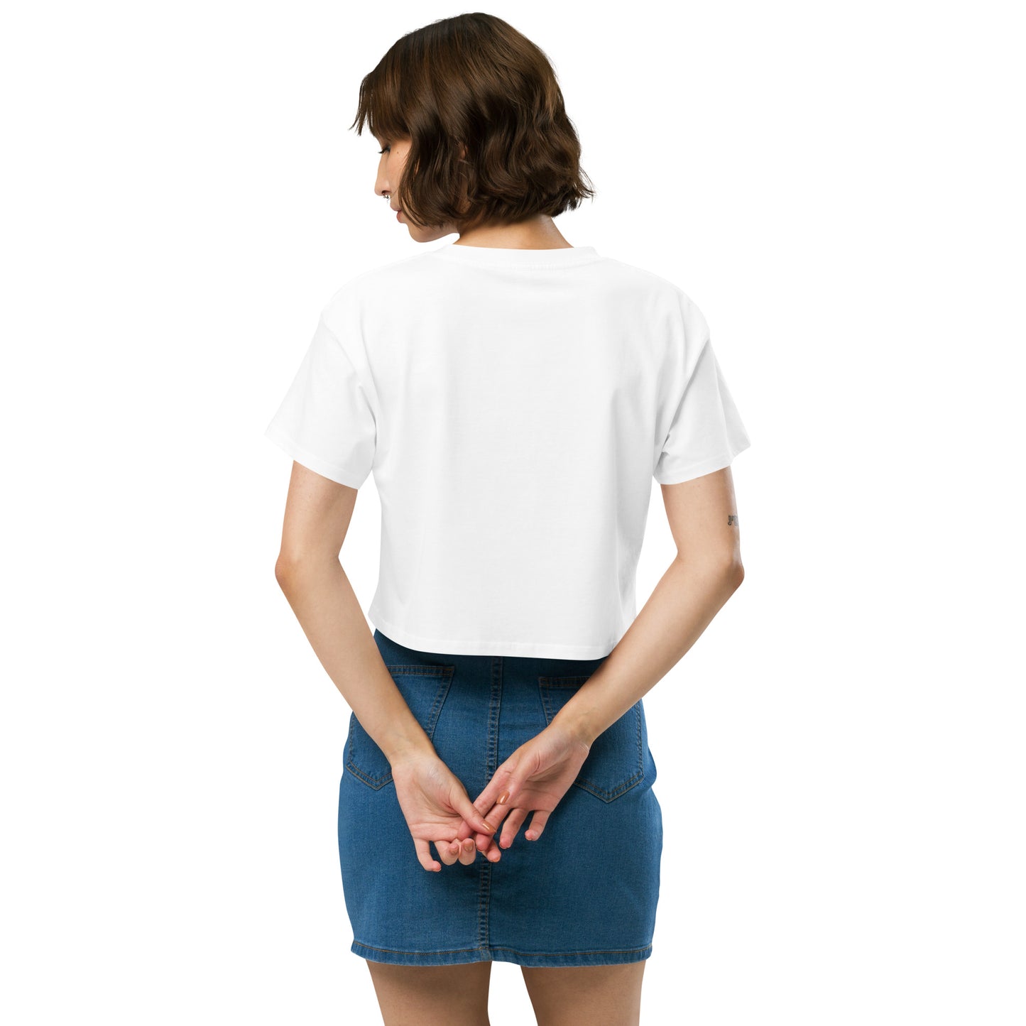 Women’s Crop Top with Dope AF Graphic