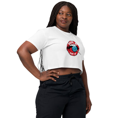 Women’s Crop Top with Dope AF Graphic