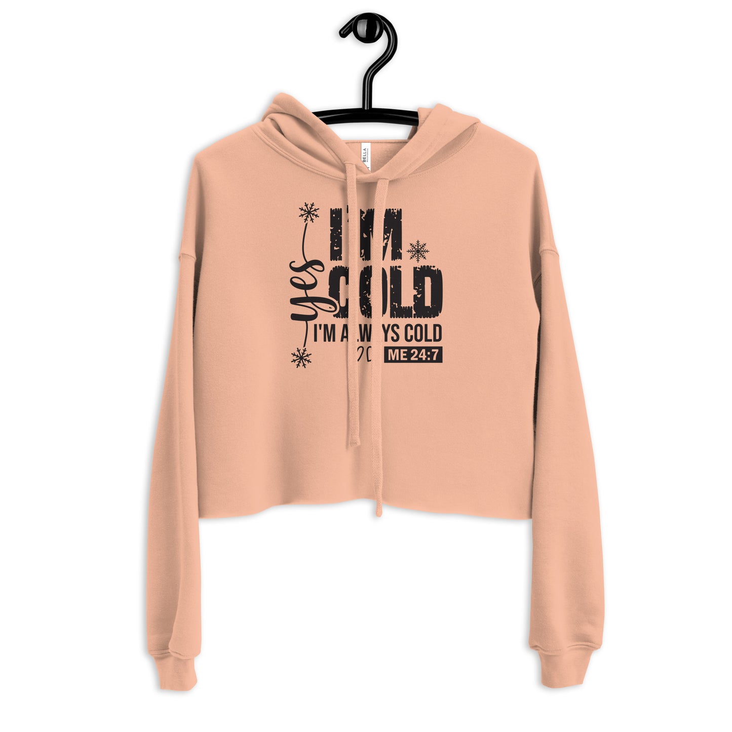 Women's Crop Top Pullover Hoodie