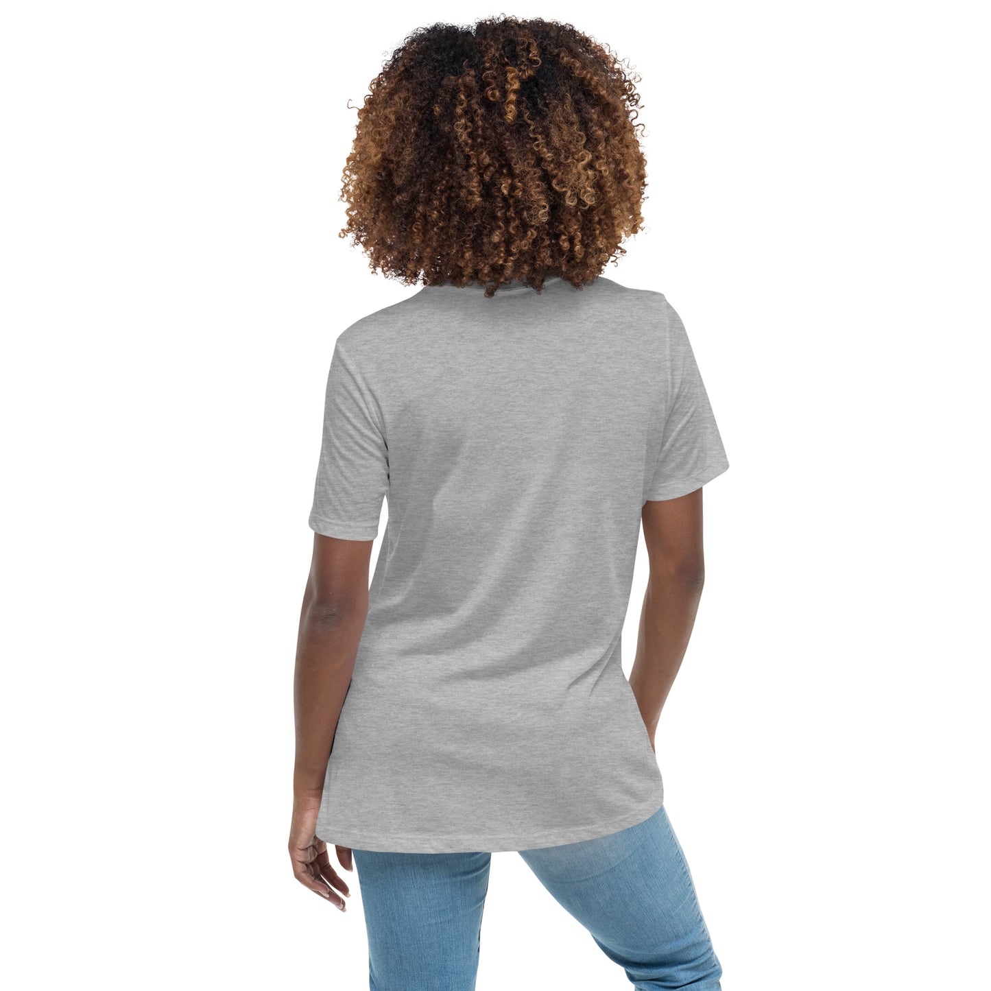 Women's Relaxed T-Shirt, XOXO Heart Graphic